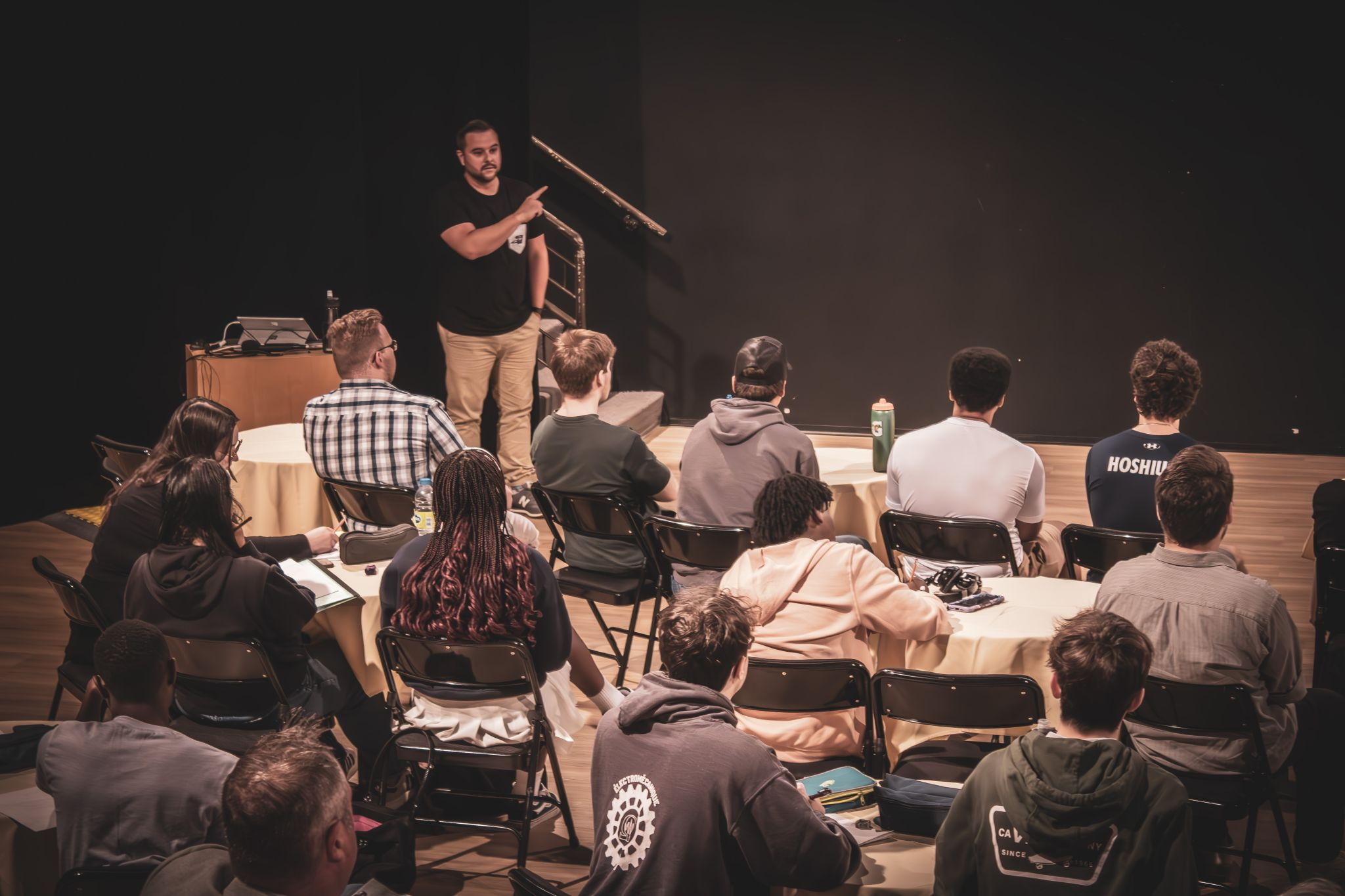 Conférence dans l'auditorium